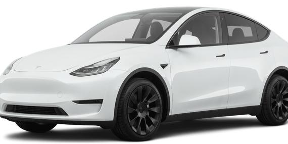 TESLA MODEL Y 2020 5YJYGDEE7LF057893 image